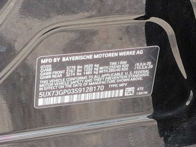 2025 BMW X3 M50 xDrive