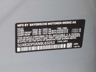 BMW X3 M40i 2022