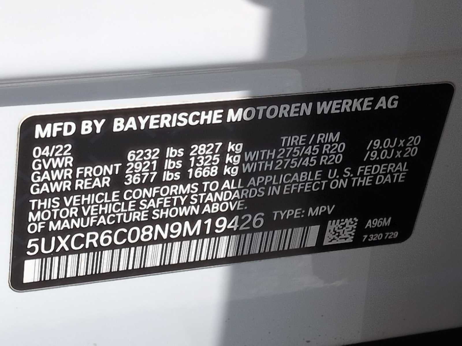 2022 BMW X5 xDrive40i