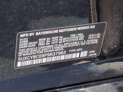 BMW X6 M50i 2023