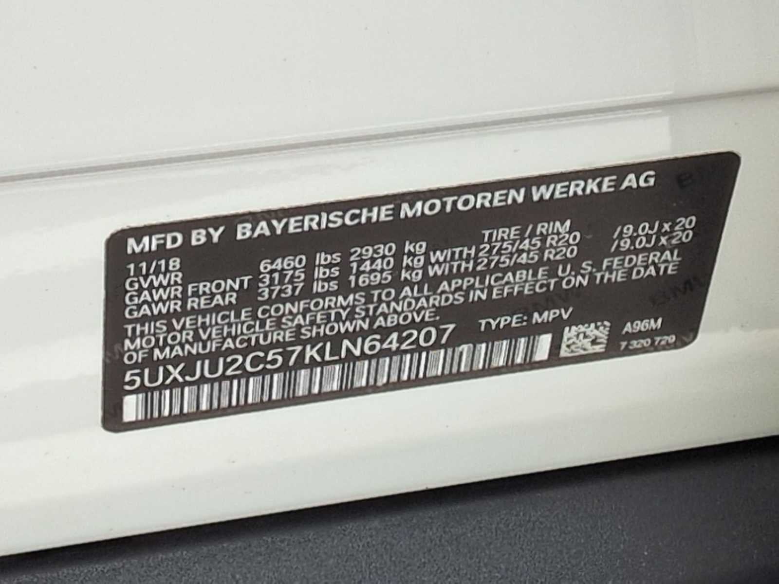 2019 BMW X5 xDrive50i