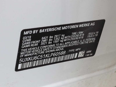 BMW X6 xDrive 50i de 2019