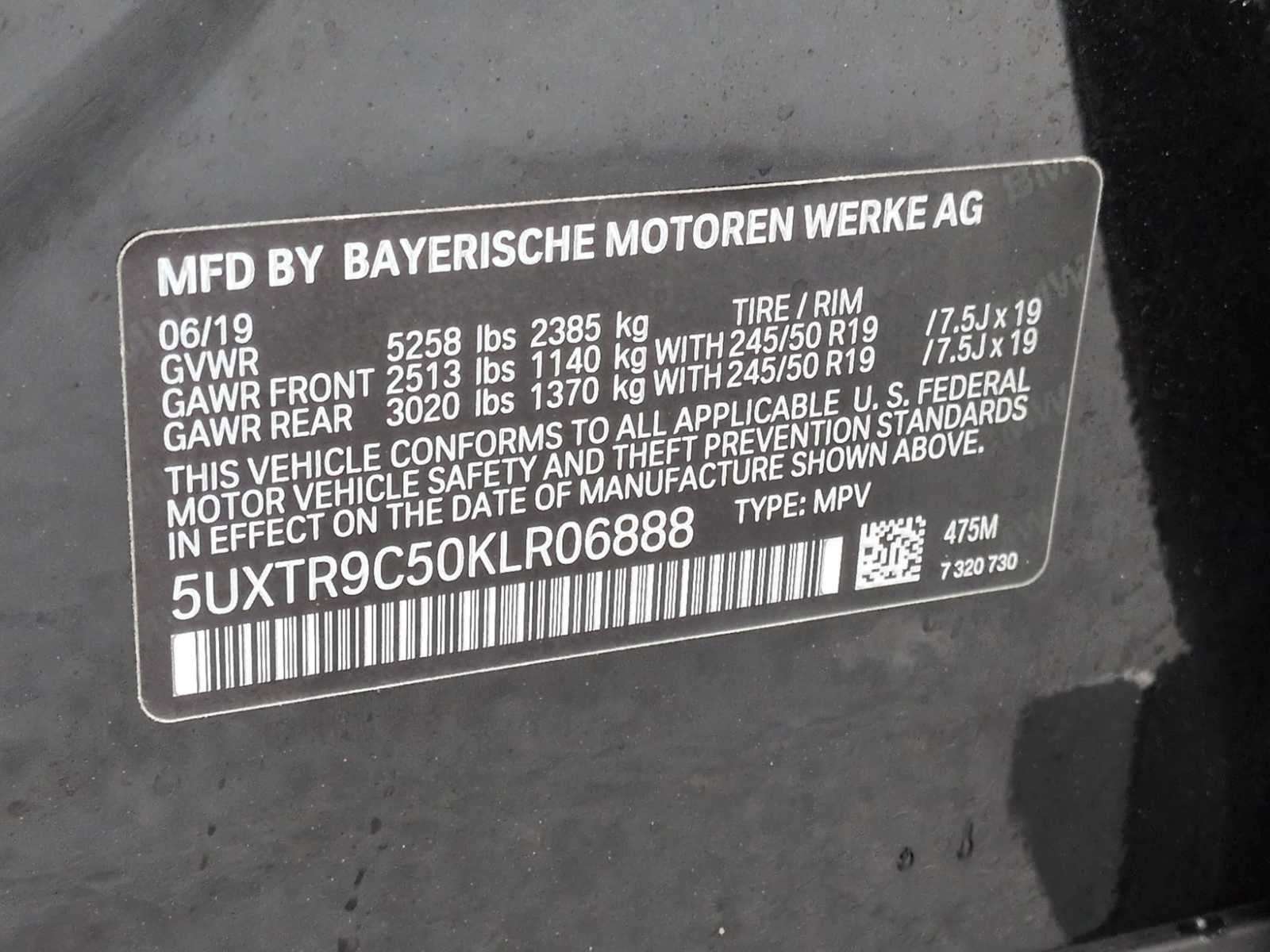 2019 BMW X3 xDrive30i