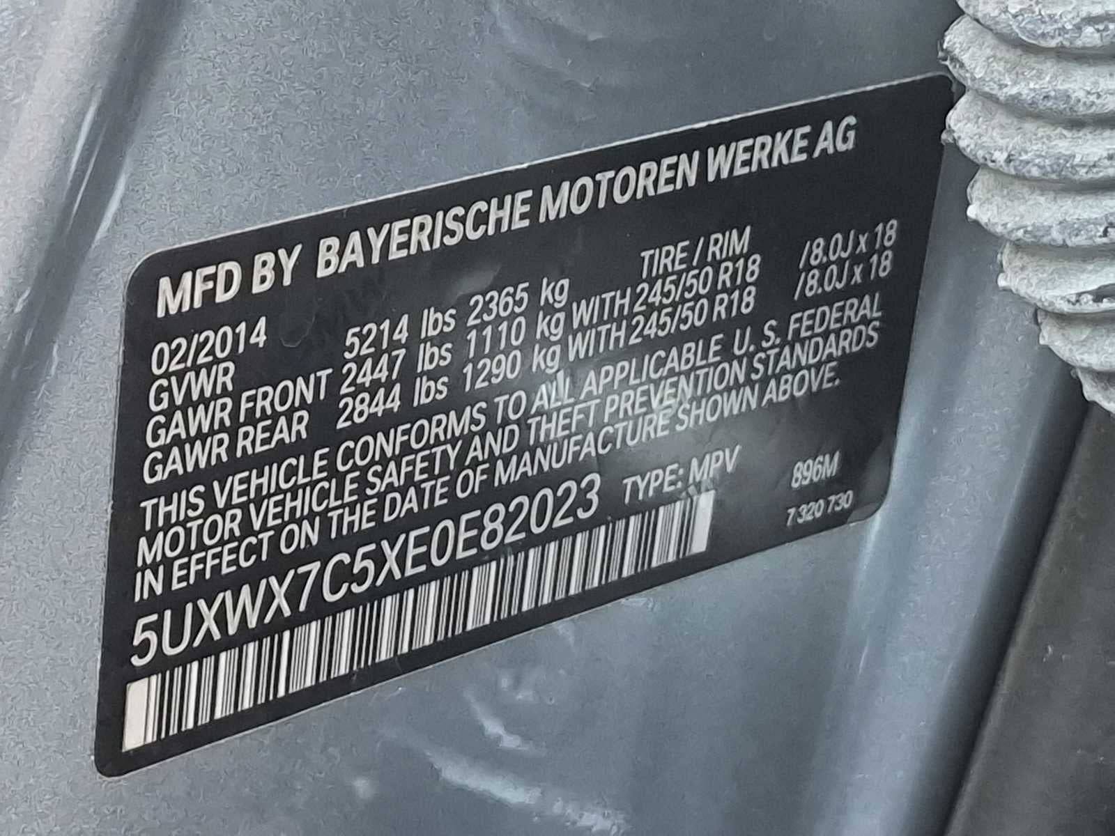 2014 BMW X3 xDrive35i