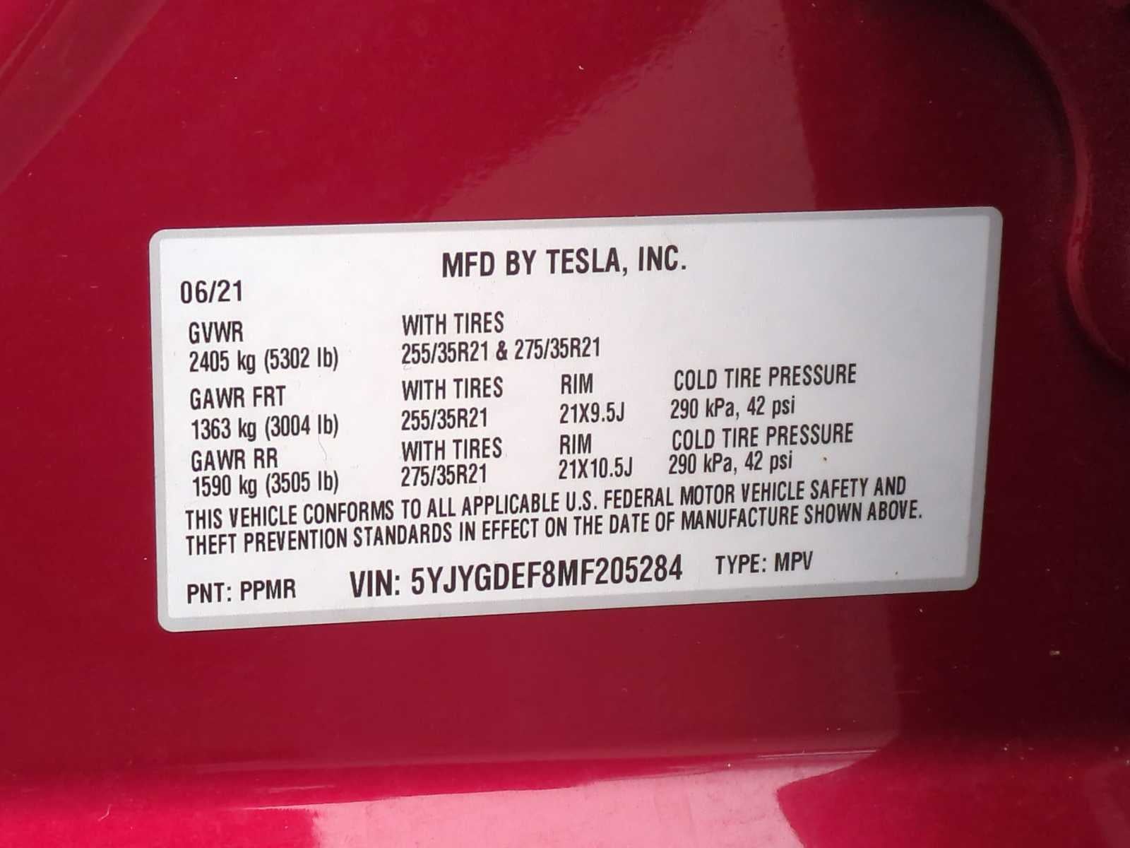 Tesla Model Y Performance 2021