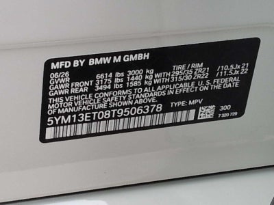 2026 BMW X5 M Competición