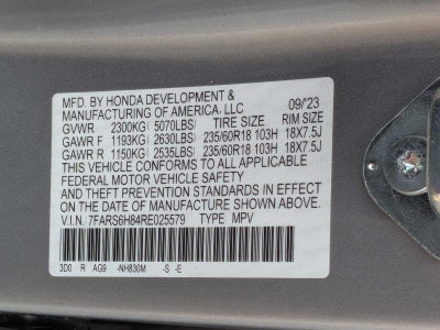 Honda CR-V Hybrid Sport-L 2024