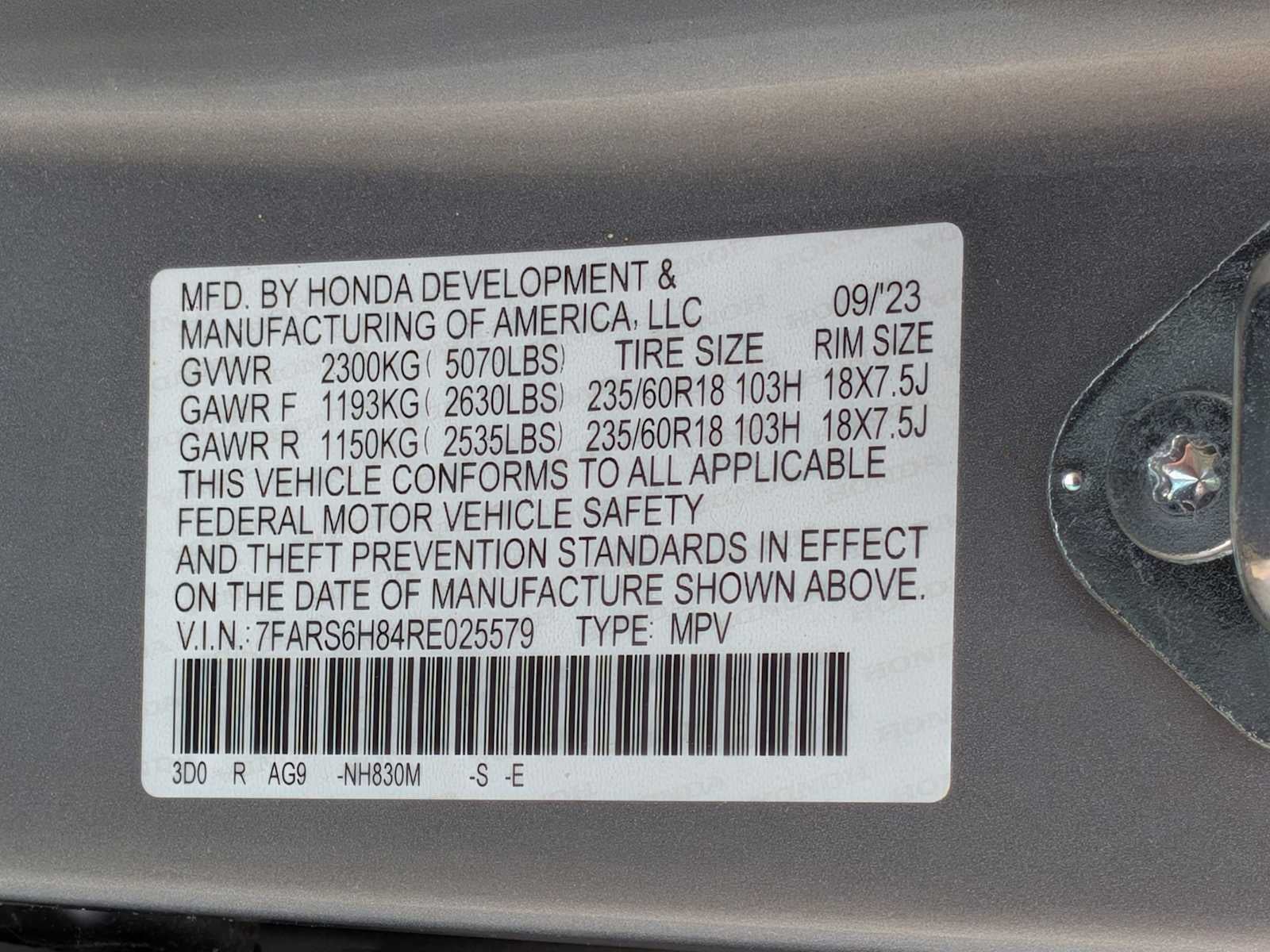 Honda CR-V Hybrid Sport-L 2024
