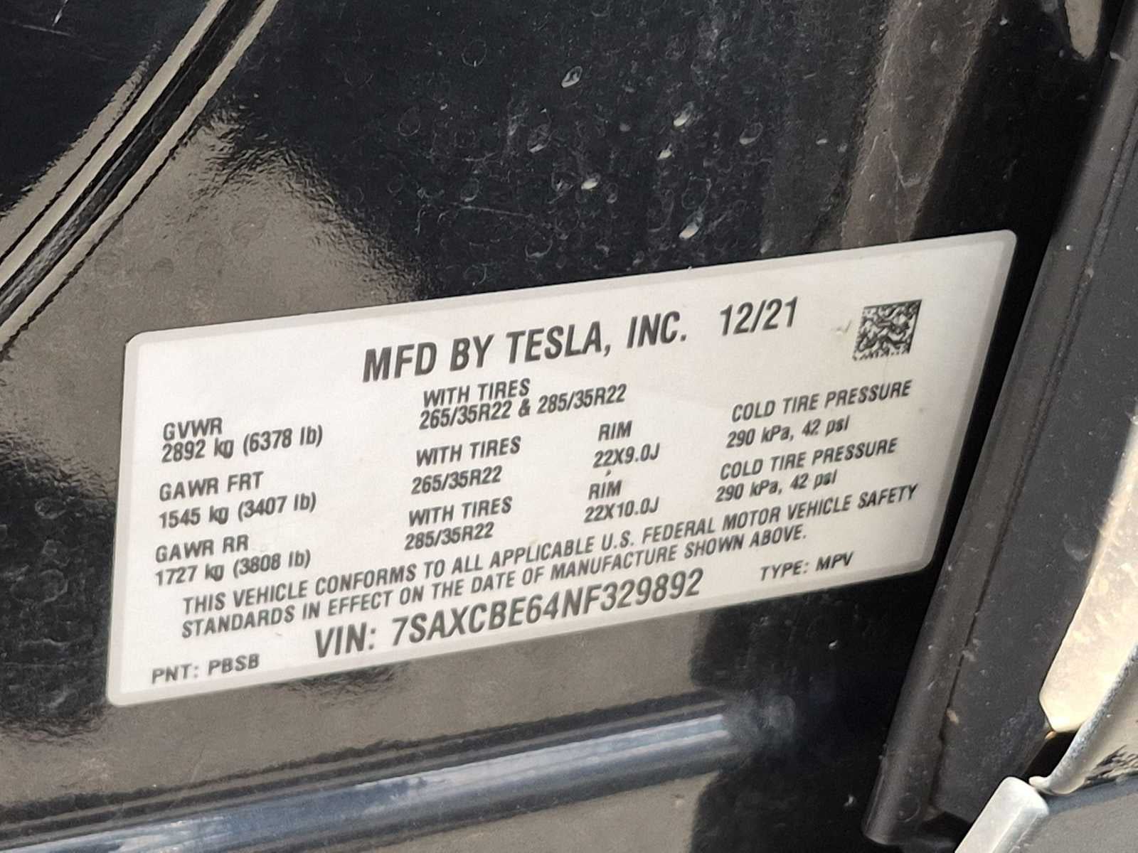 Tesla Model X Plaid 2022