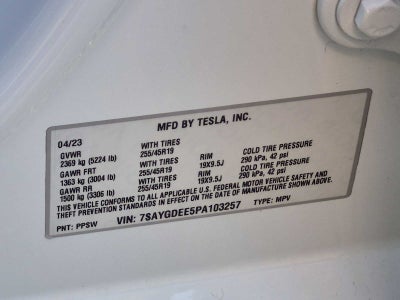 Tesla Model Y Long Range 2023