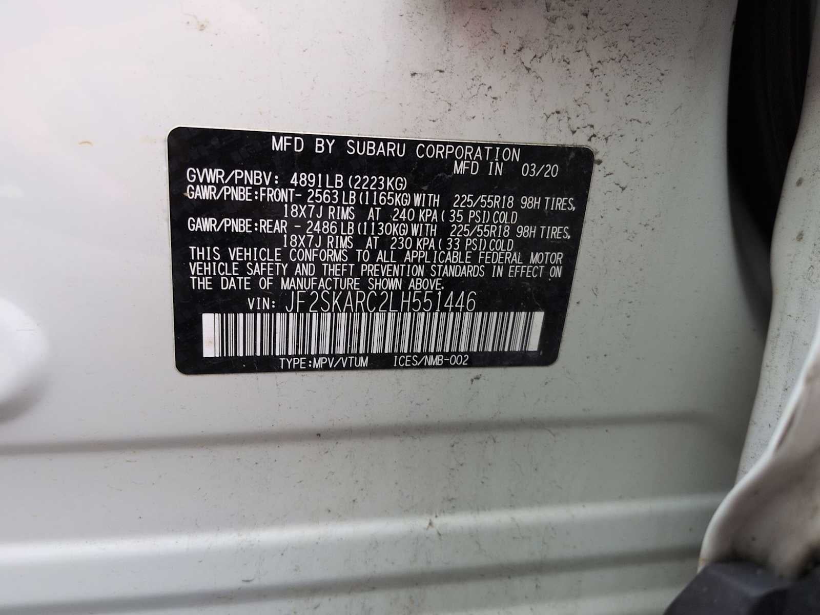 Subaru Forester Sport 2020