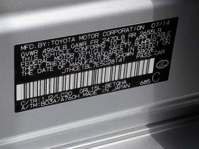 Lexus GS 350 4 puertas sedán con tracción total 2014