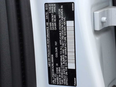 2022 Polestar 2 Motor doble de largo alcance