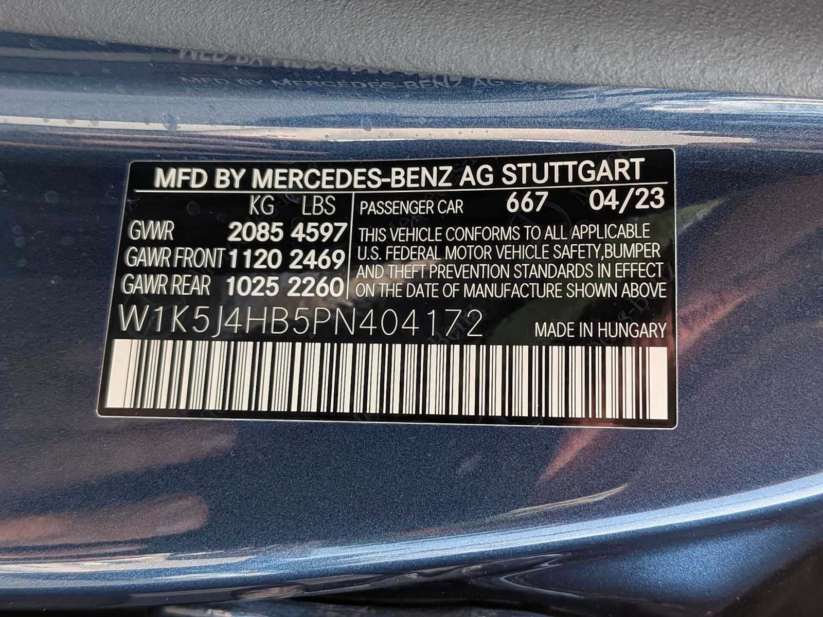 Mercedes-Benz CLA 250 2023 CLA 250