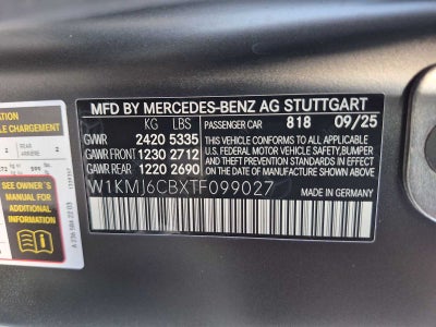 2026 Mercedes-Benz AMG® CLE 53 AMG® CLE 53