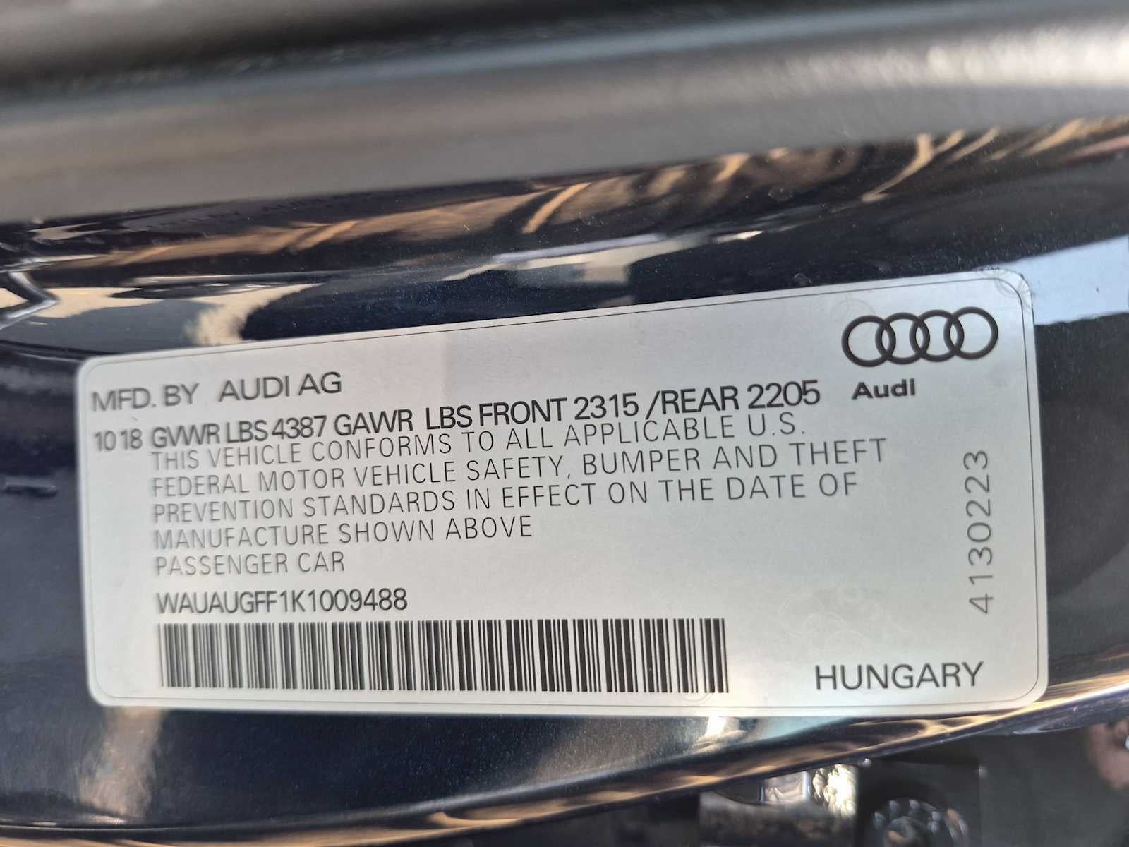 Audi A3 Sedán Premium 2019