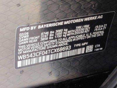 2026 BMW iX xDrive45
