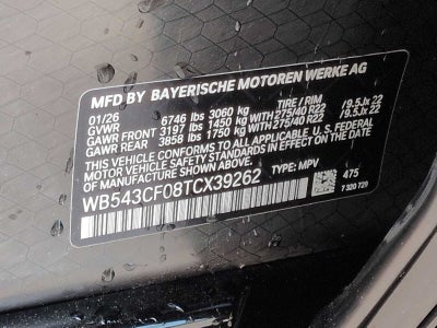 2026 BMW iX xDrive45