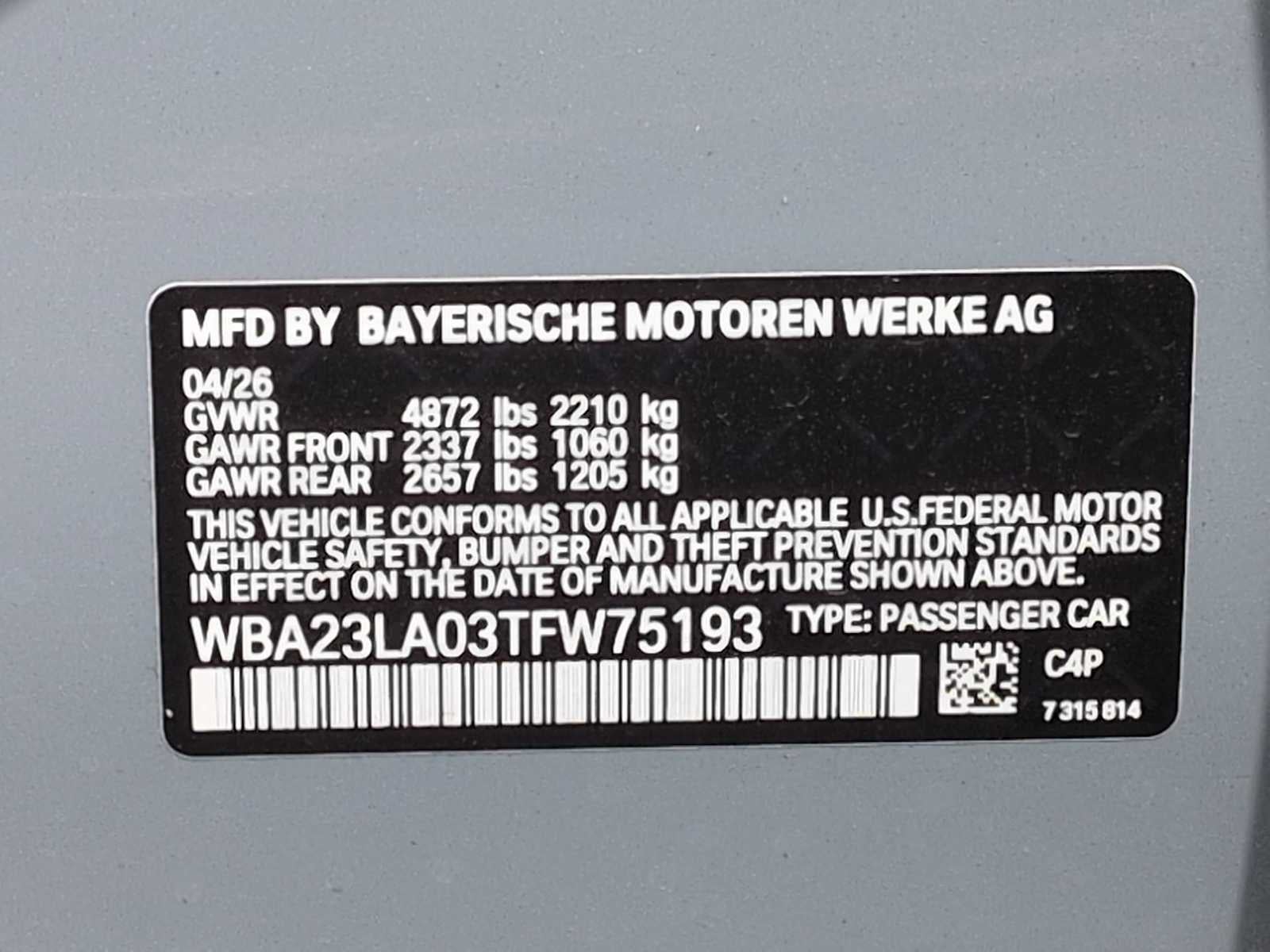 2026 BMW Serie 3 330i xDrive