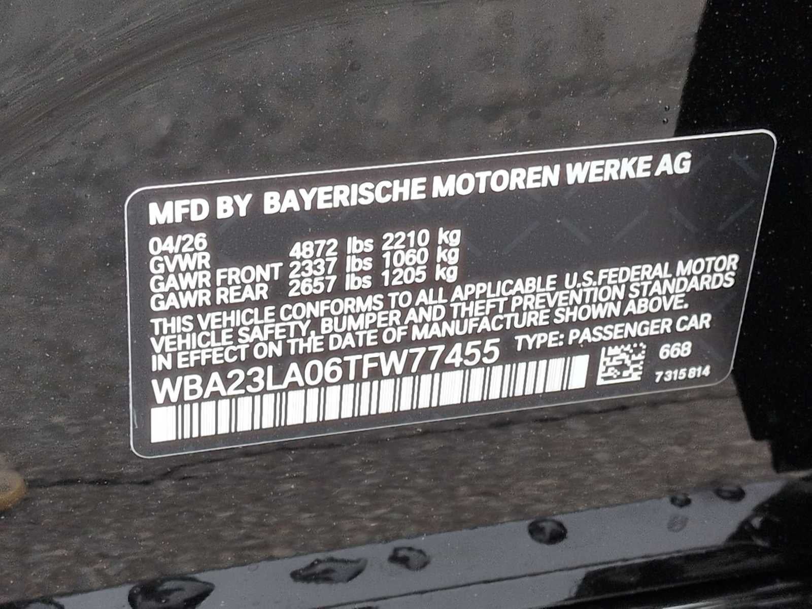 2026 BMW Serie 3 330i xDrive