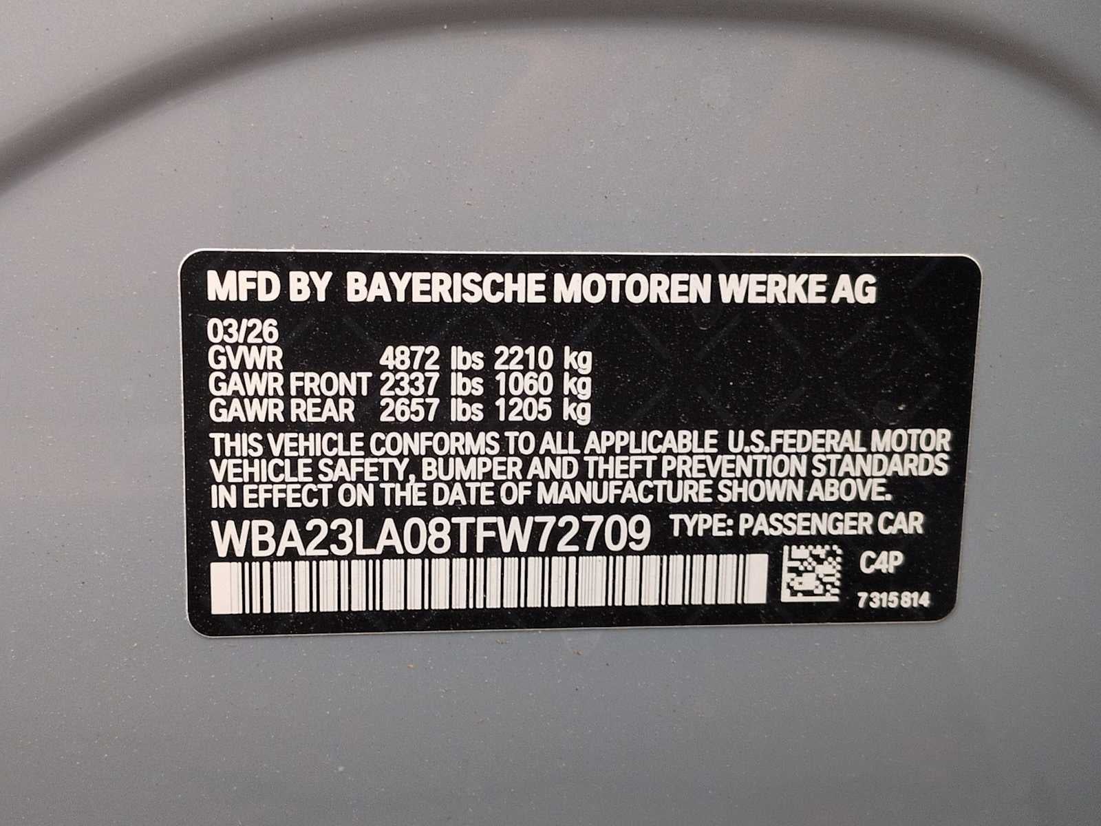 2026 BMW Serie 3 330i xDrive