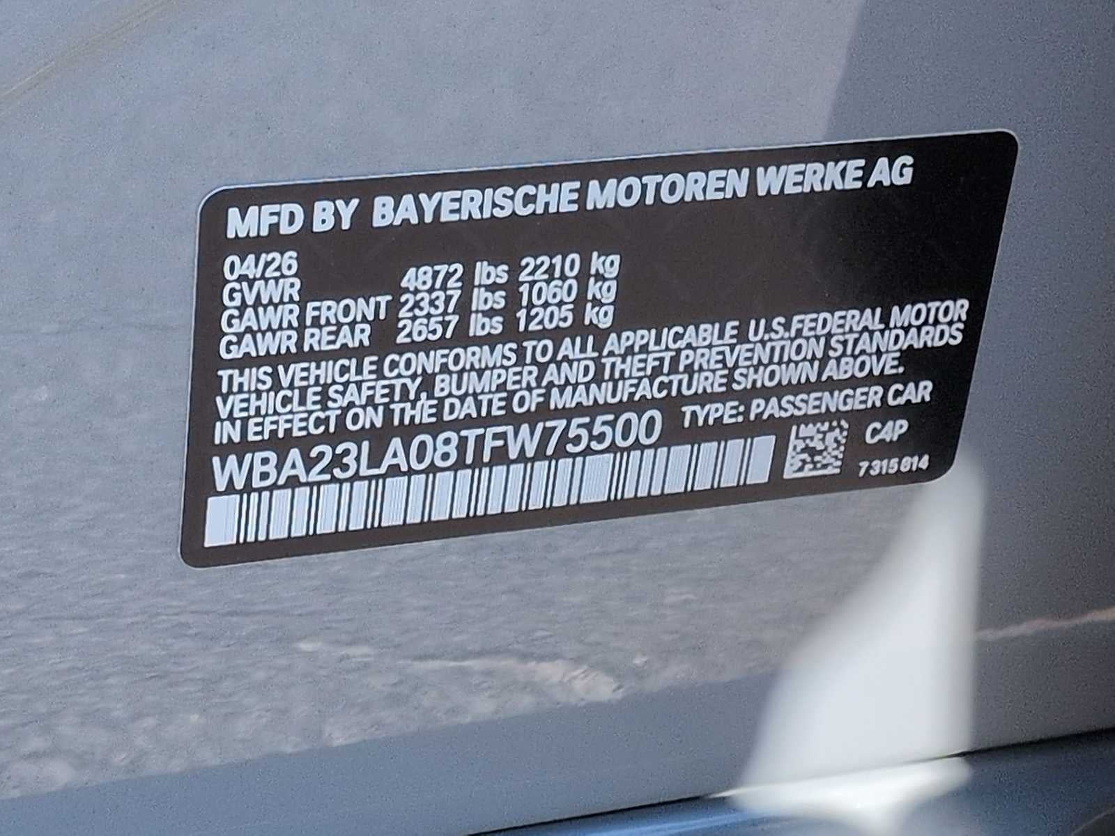 2026 BMW Serie 3 330i xDrive