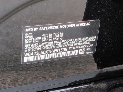 2026 BMW Serie 3 330i xDrive