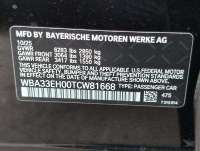 2026 BMW 740i 740i xDrive