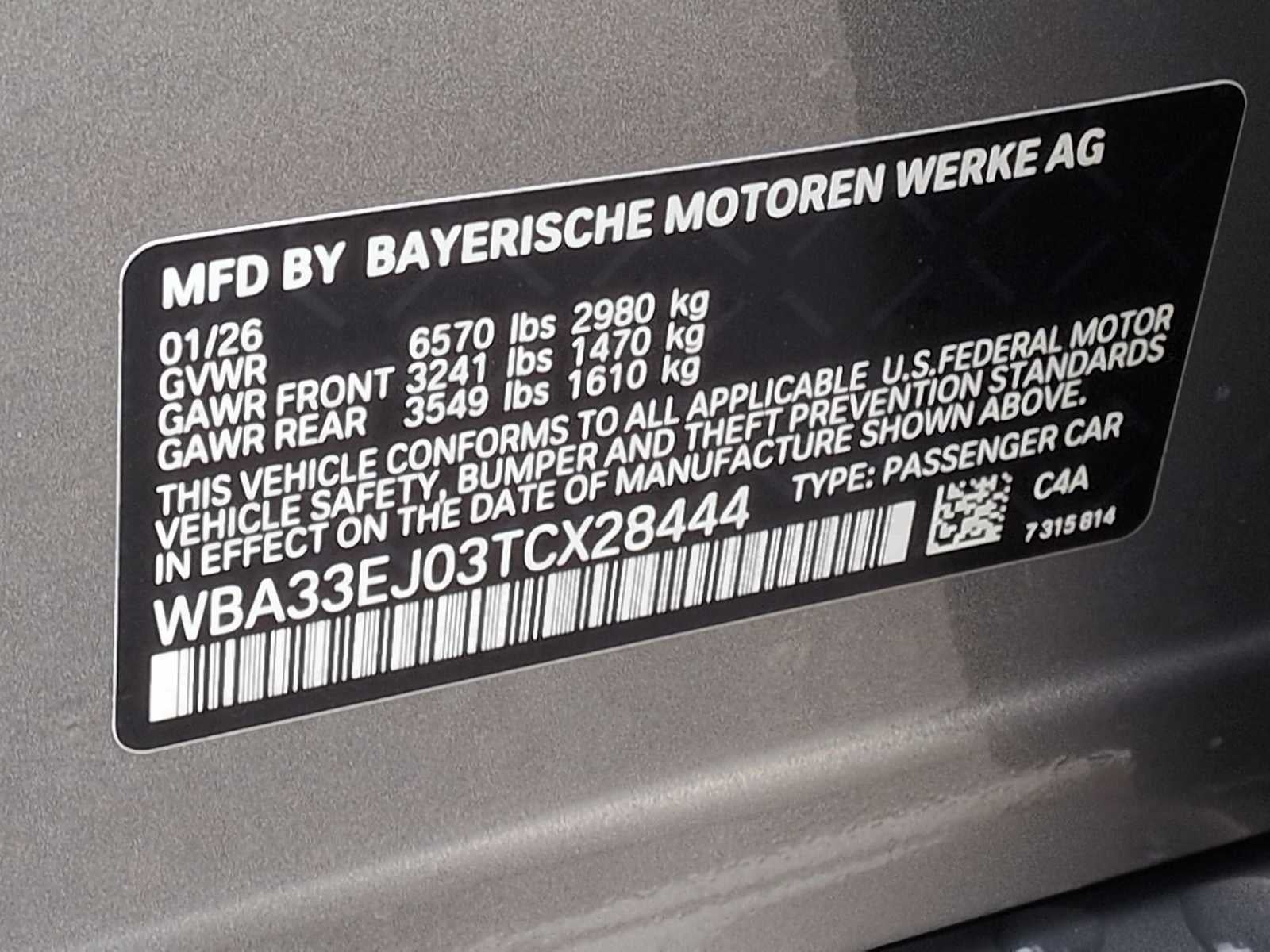 2026 BMW 760i 760i xDrive