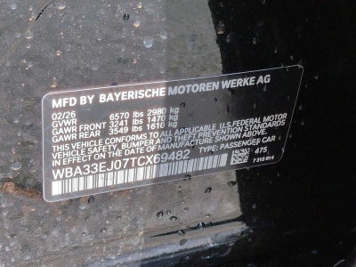 BMW Serie 7 760i xDrive 2026