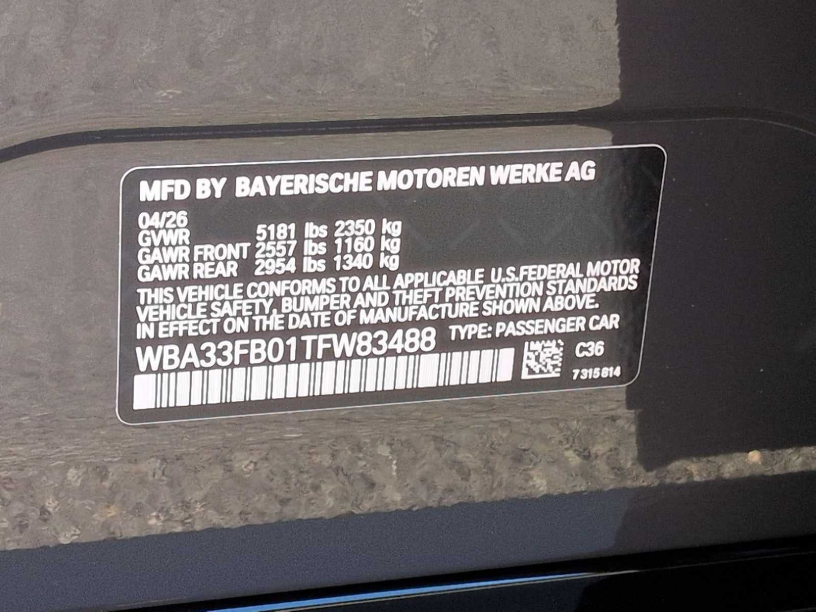 2026 BMW Serie 4 430i xDrive