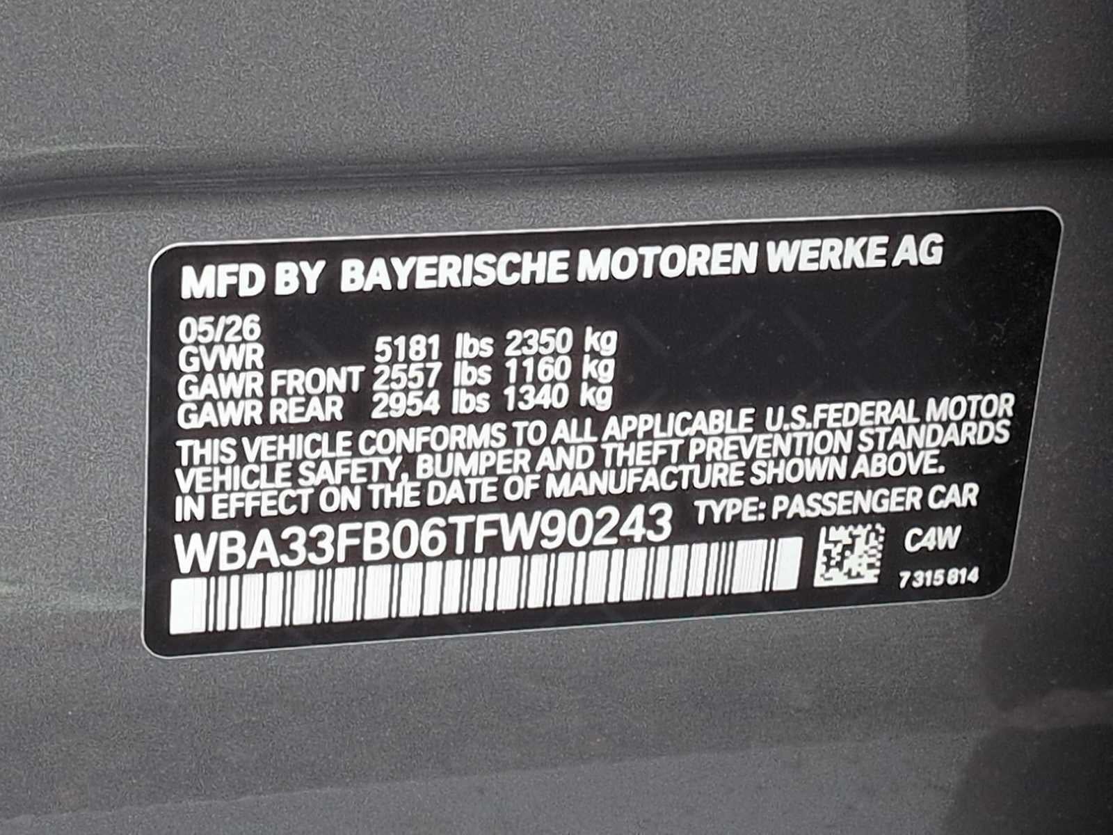 2026 BMW Serie 4 430i xDrive