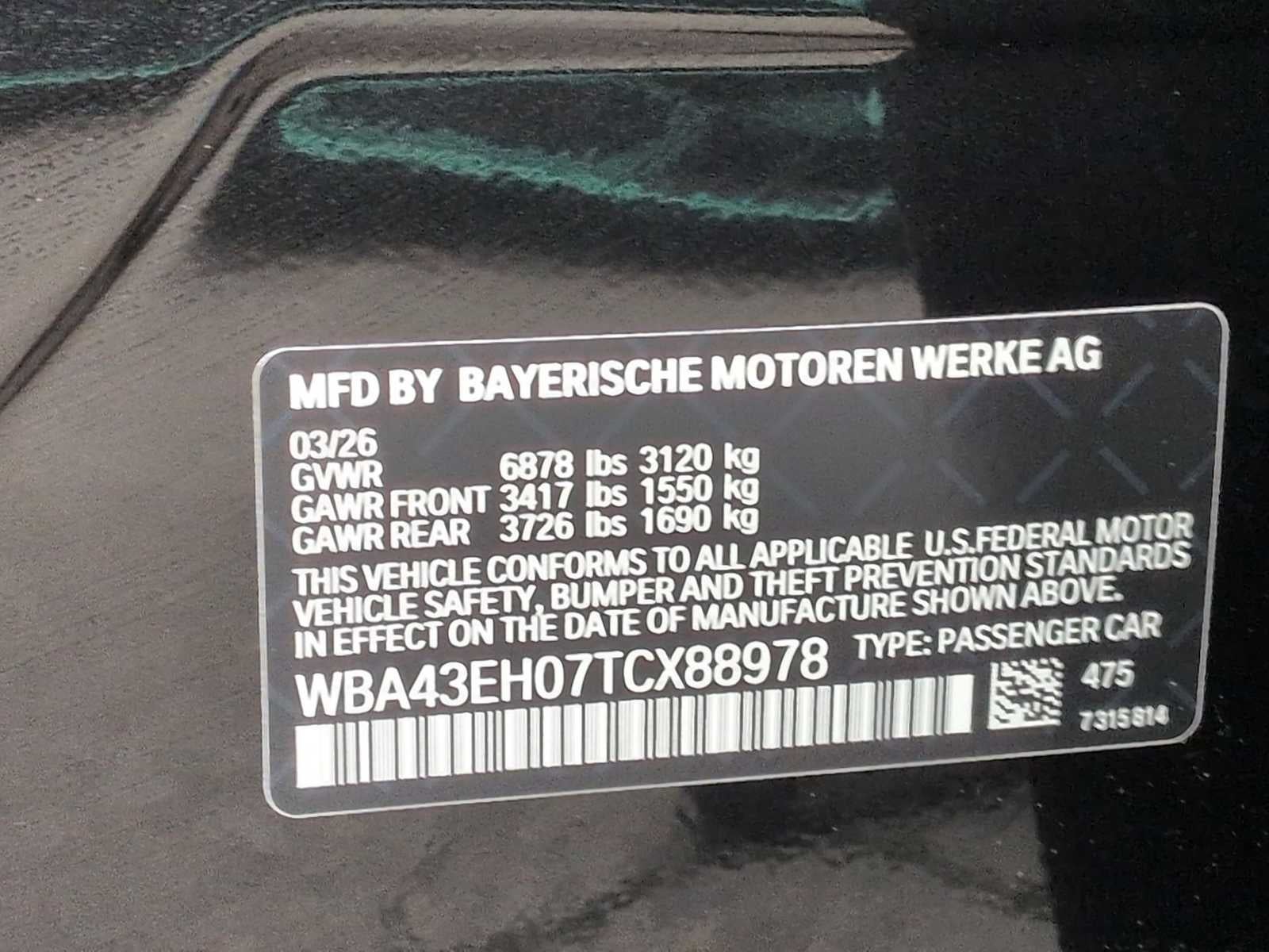 2026 BMW Serie 7 750e xDrive