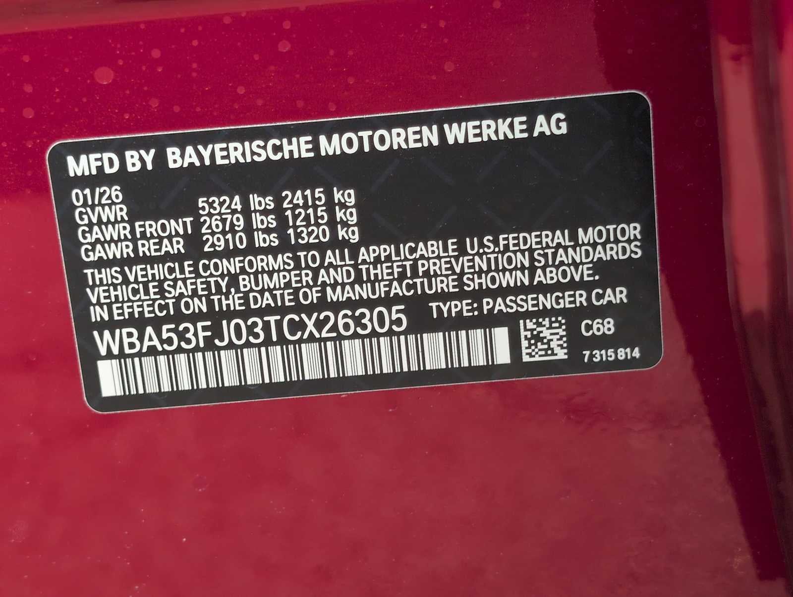 2026 BMW 530i 530i xDrive