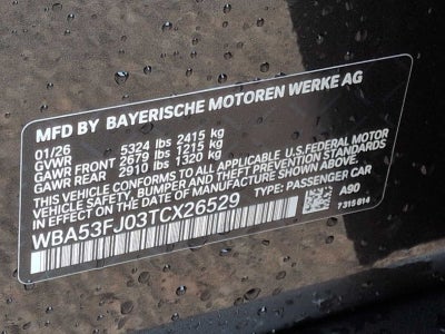 2026 BMW 530i 530i xDrive