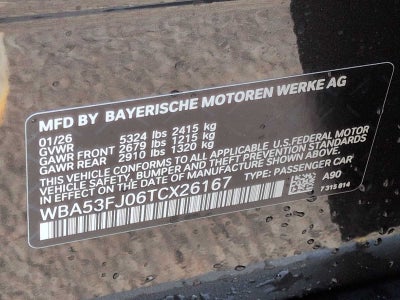 2026 BMW 530i 530i xDrive