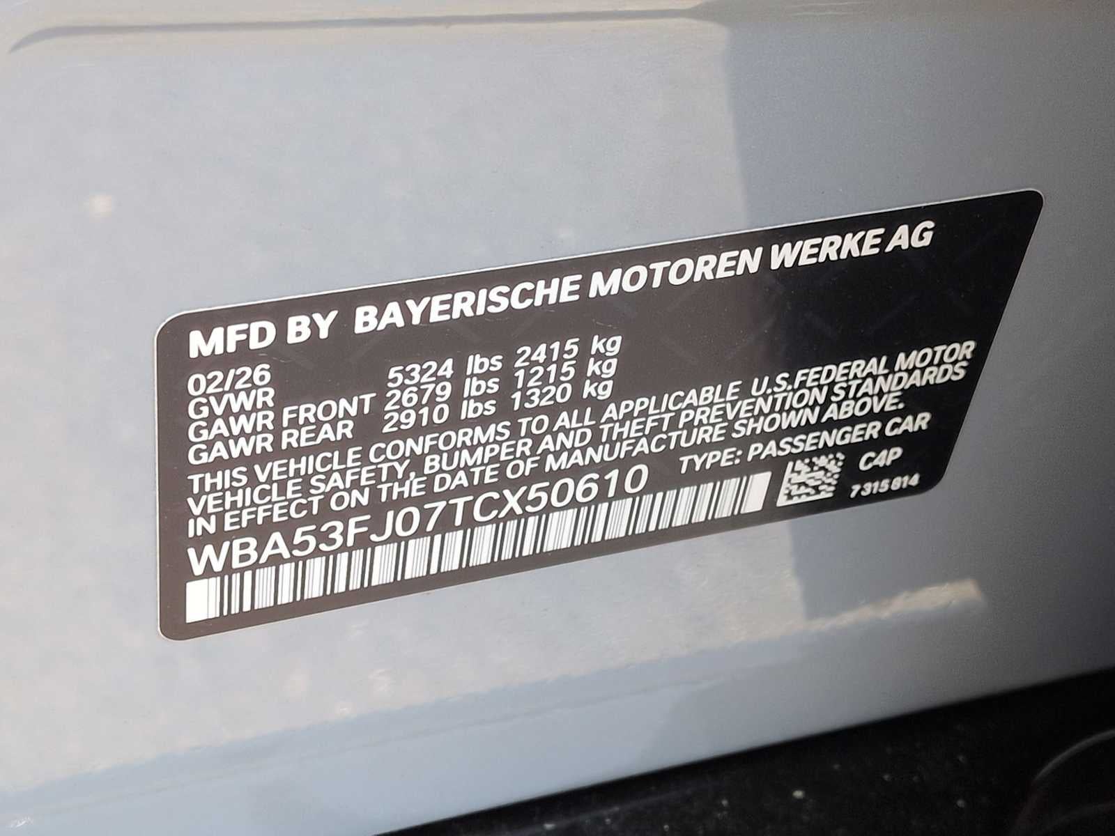 2026 BMW Serie 5 530i xDrive