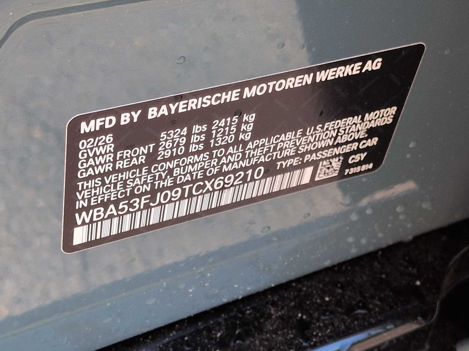 2026 BMW Serie 5 530i xDrive