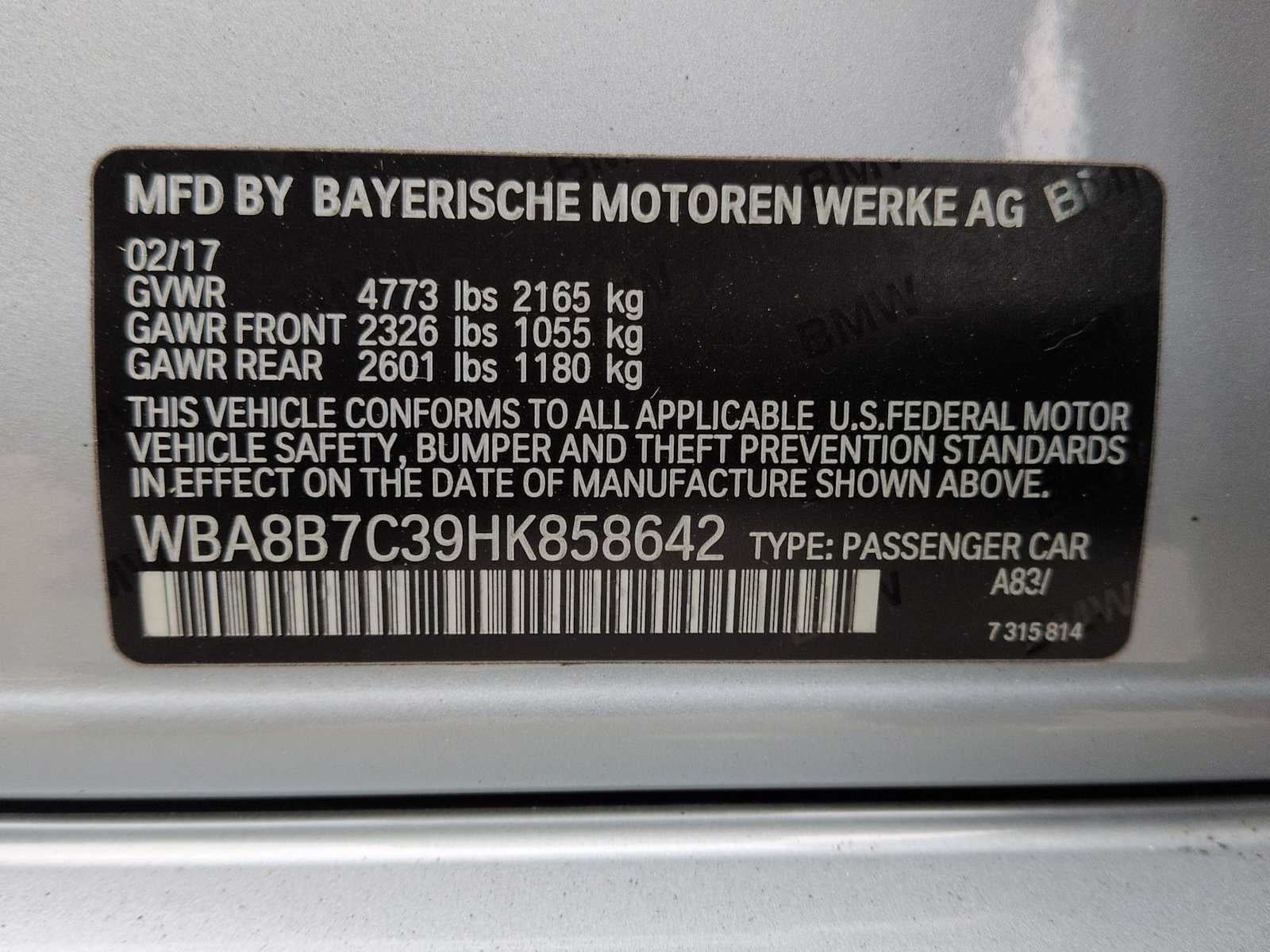 2017 BMW 340i xDrive 340i xDrive