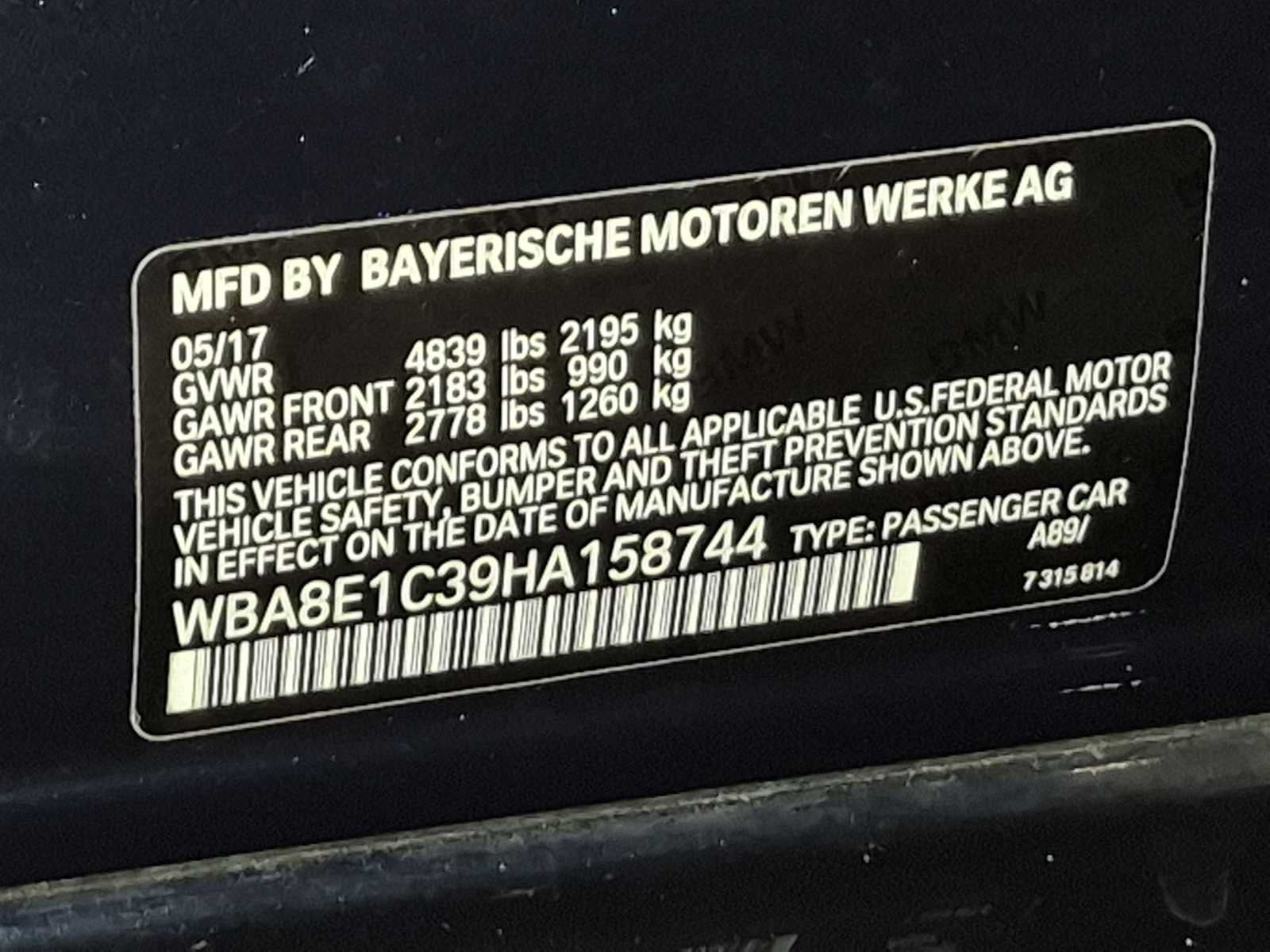 BMW Serie 3 330e iPerformance de 2017
