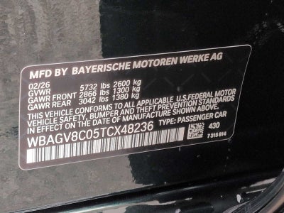 BMW Serie 8 M850i 2026