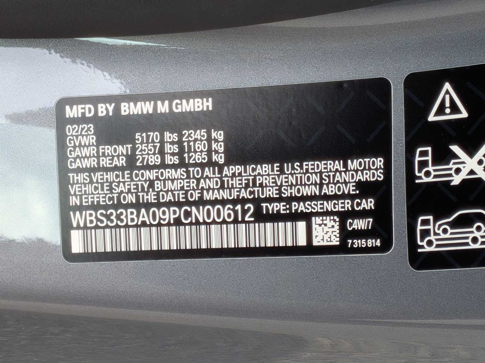 BMW M4 Competition xDrive 2023