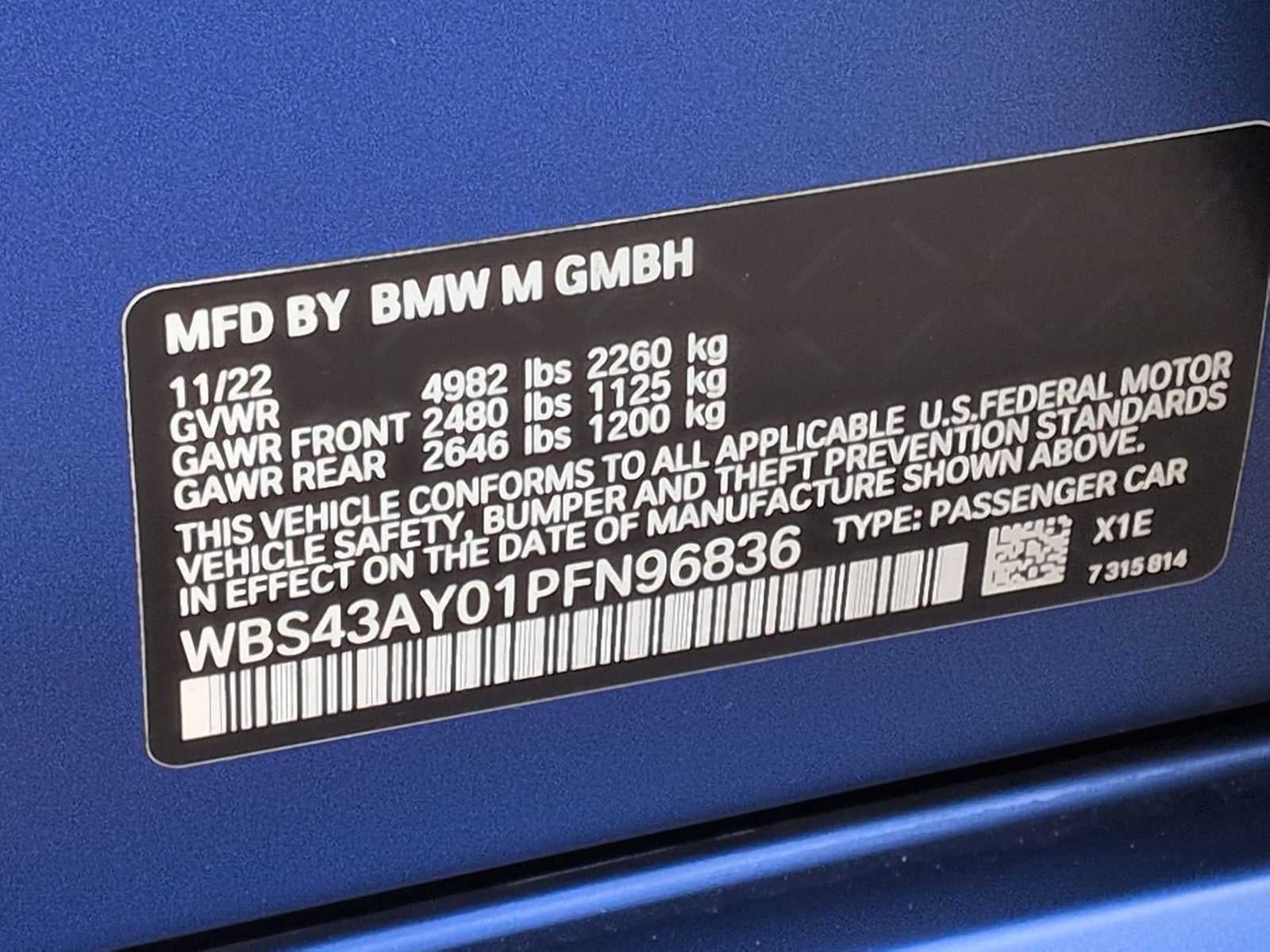 BMW M3 Competition xDrive 2023