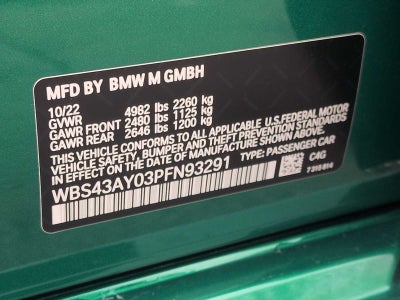 BMW M3 Competition xDrive 2023