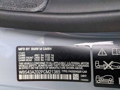 BMW M4 Competition xDrive 2023