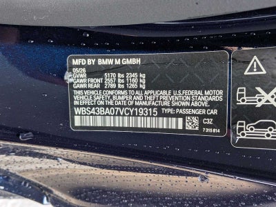 BMW M4 Competition xDrive 2027