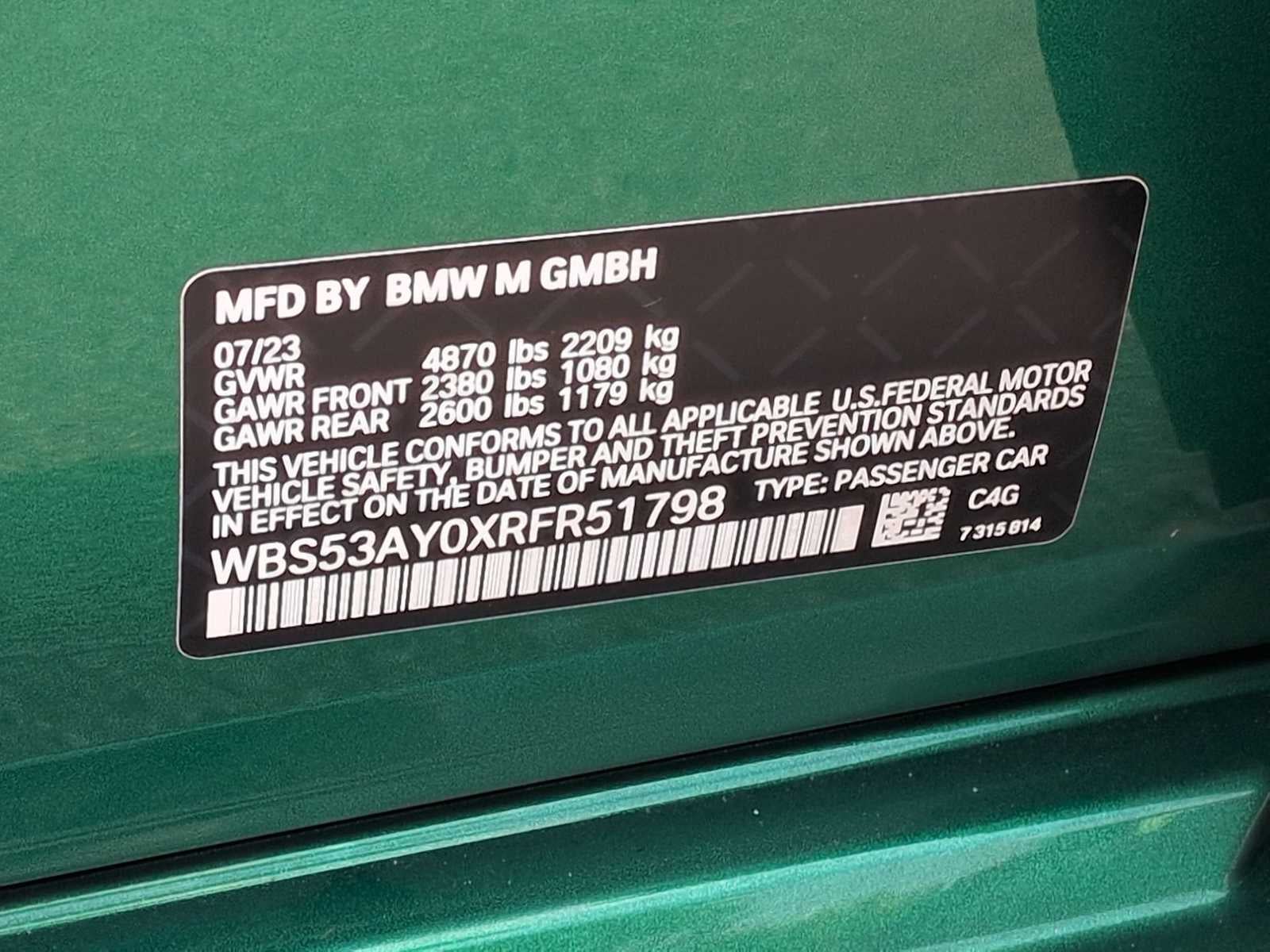 BMW M3 Sedán 2024