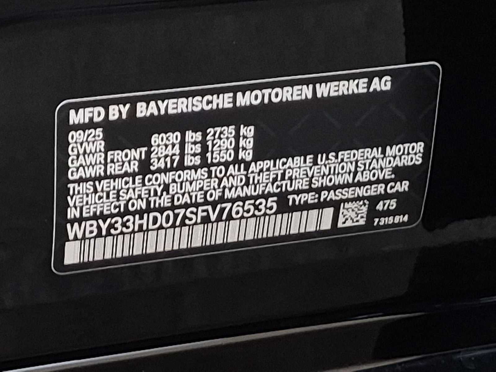 2025 BMW i4 M50
