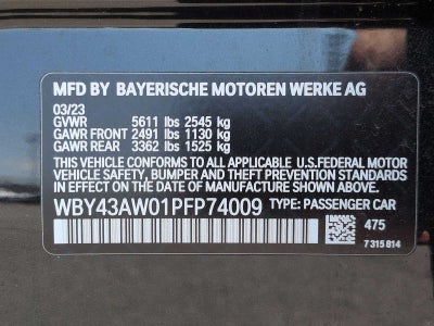 2023 BMW i4 eDrive35