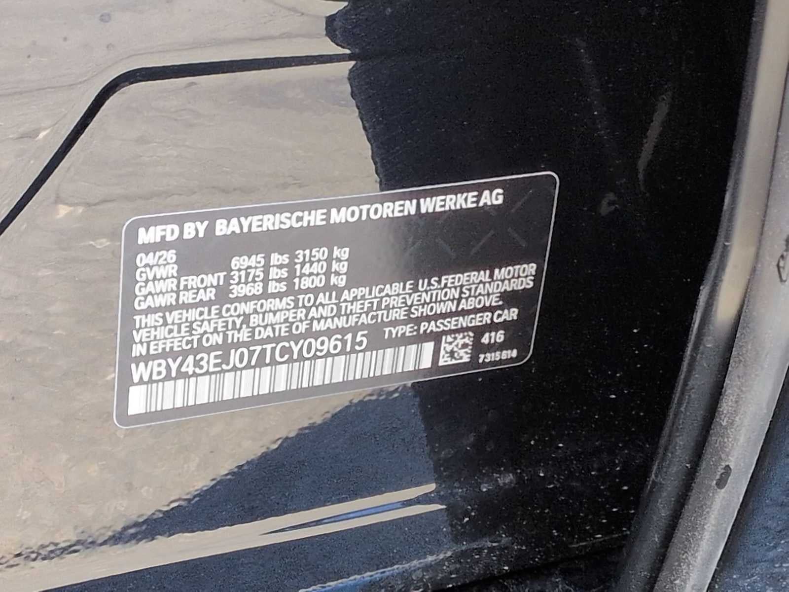 BMW i7 eDrive50 2026
